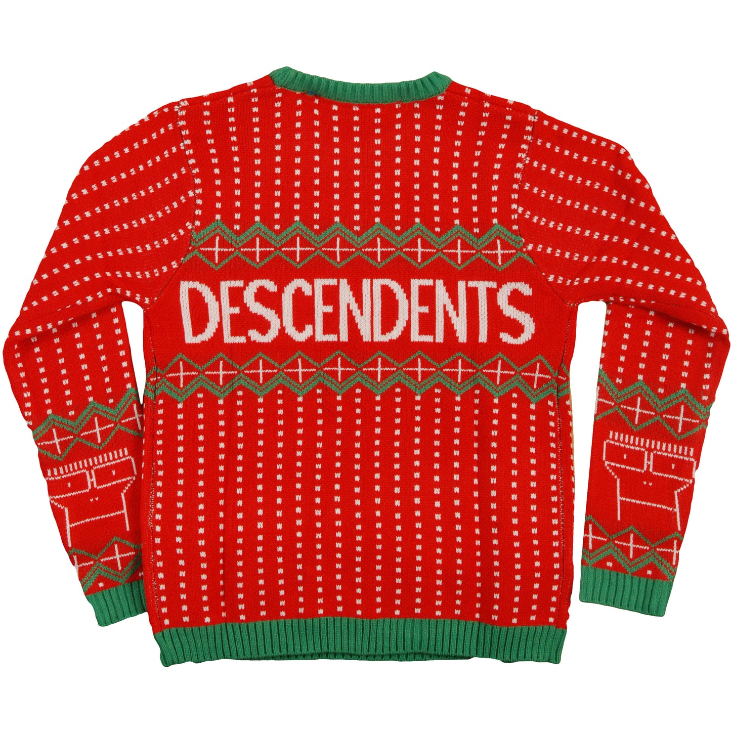 Red Knit Holiday Sweater Sweatshirt