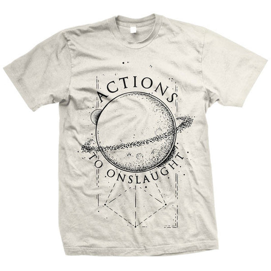 Actions To Onslaught Planet T-shirt