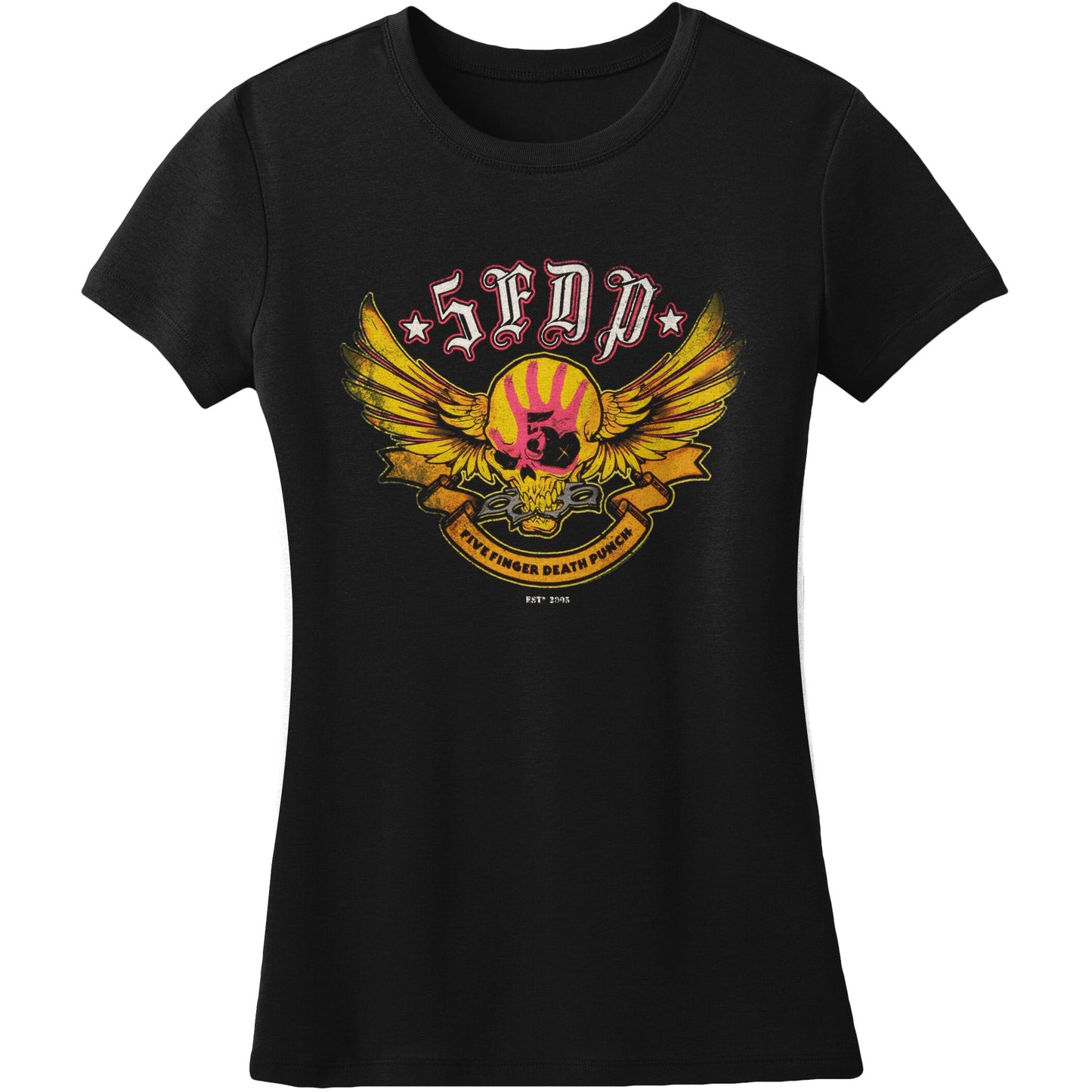 Pink Print 2015 Tour Soft Junior Top