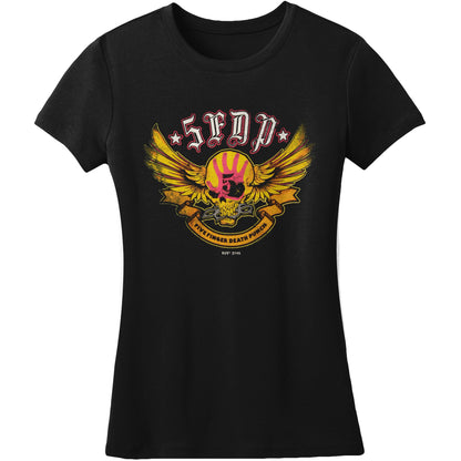 Pink Print 2015 Tour Soft Junior Top