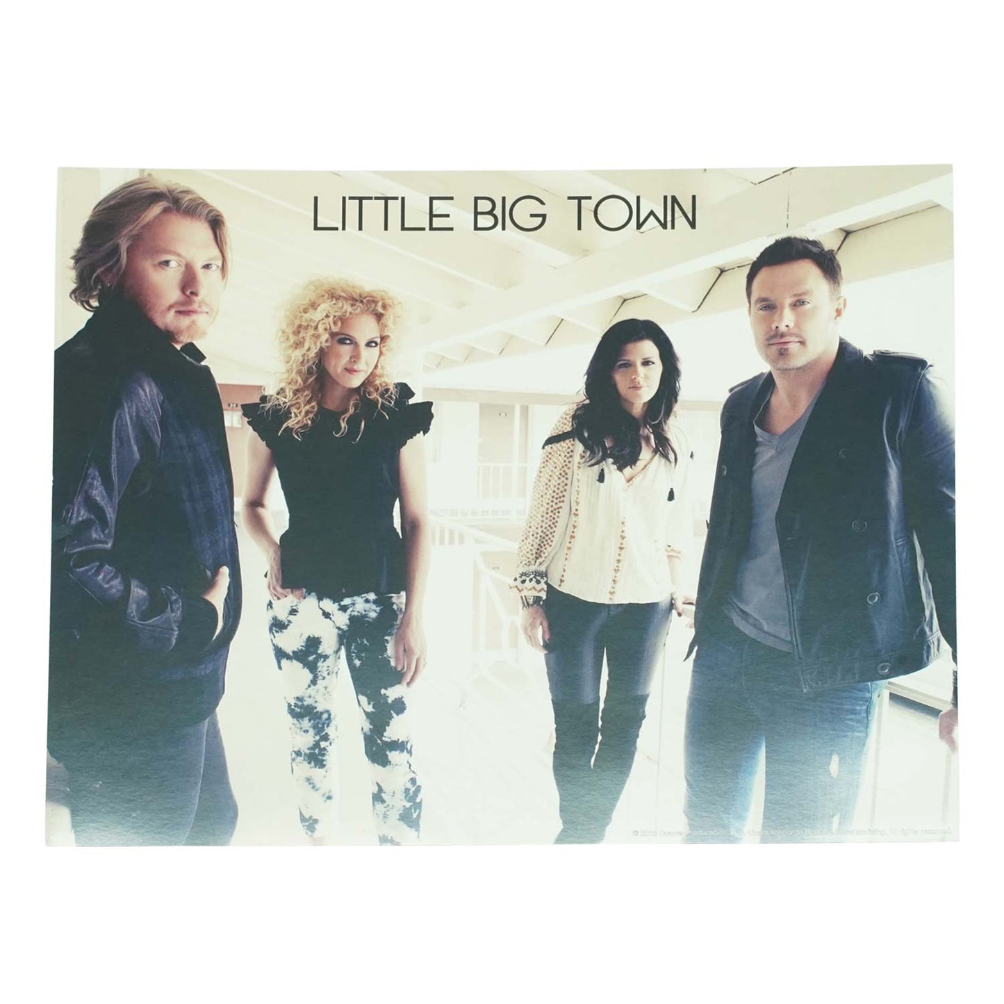 Little Big Town Roof Promo Glossy