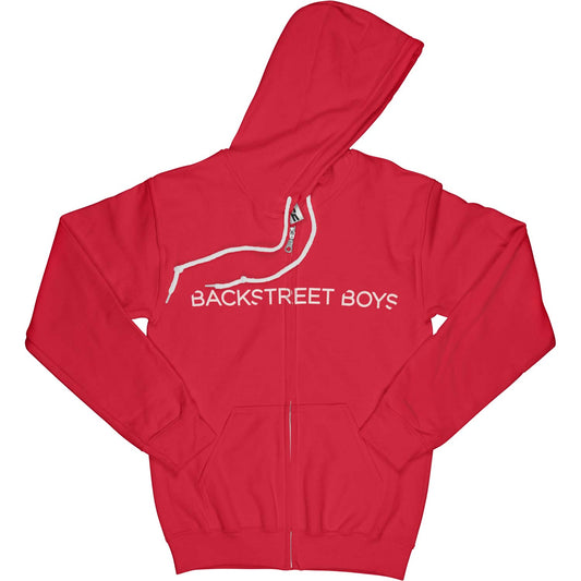 Backstreet Boys 2013 Cruise Zippered Hooded Sweatshirt