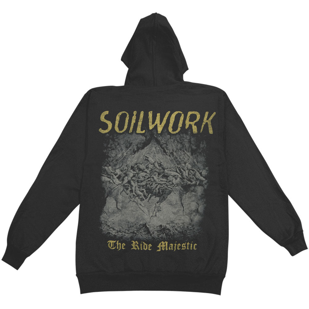 Soilwork The Ride Majestic Zippered Hooded Sweatshirt