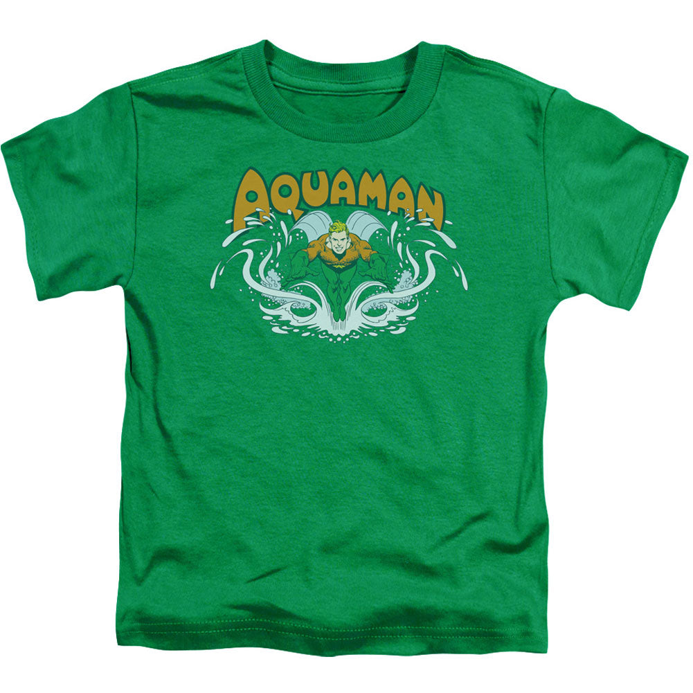Aquaman Splash Childrens T-shirt