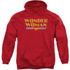 Wonder Woman Logo Hooded Sweatshirt