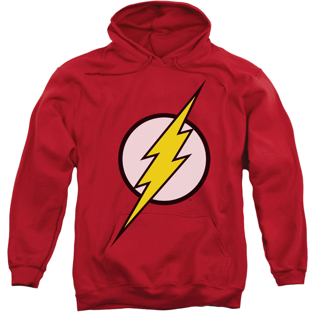 Justice League Of America Flash Logo Hooded Sweatshirt