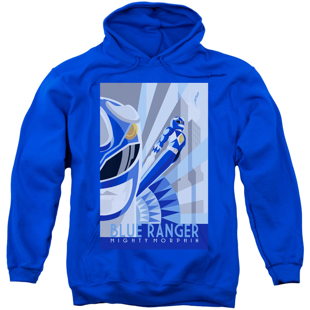 Power Rangers Blue Ranger Deco Hooded Sweatshirt