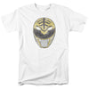 White Ranger Mask T-shirt