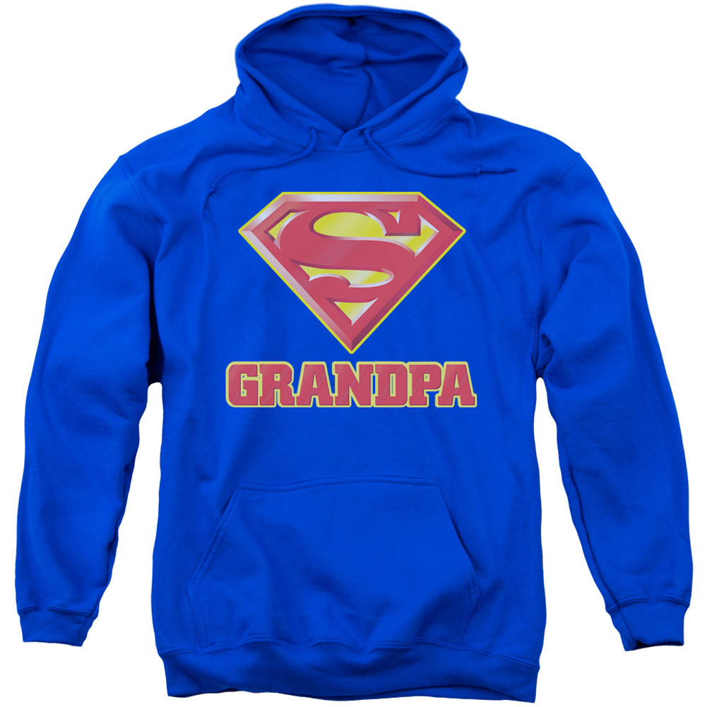 Superman Super Grandpa Hooded Sweatshirt