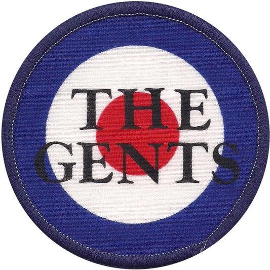 Gents Round 1 Screen Printed Patch