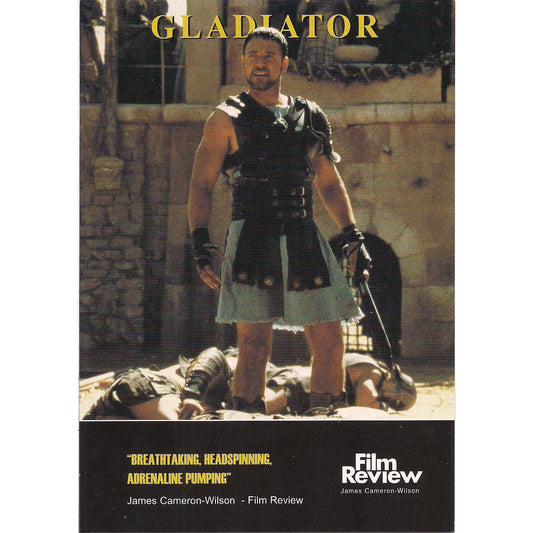 Gladiator Promo Card 1 Post Card