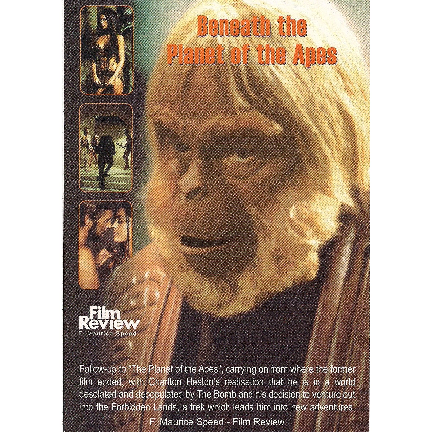 Planet Of The Apes Beneath The Promo Card 1 Post Card