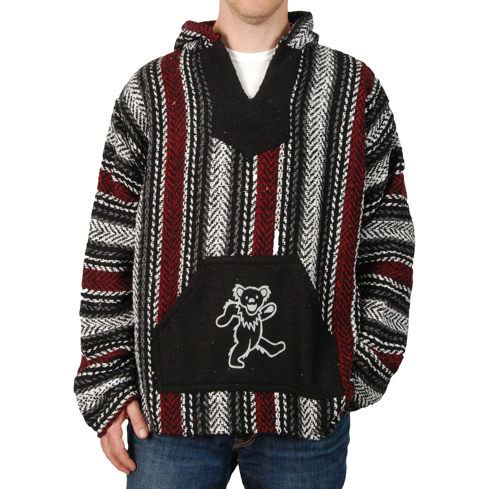 Grateful Dead Dancing Bear Hooded Sweatshirt