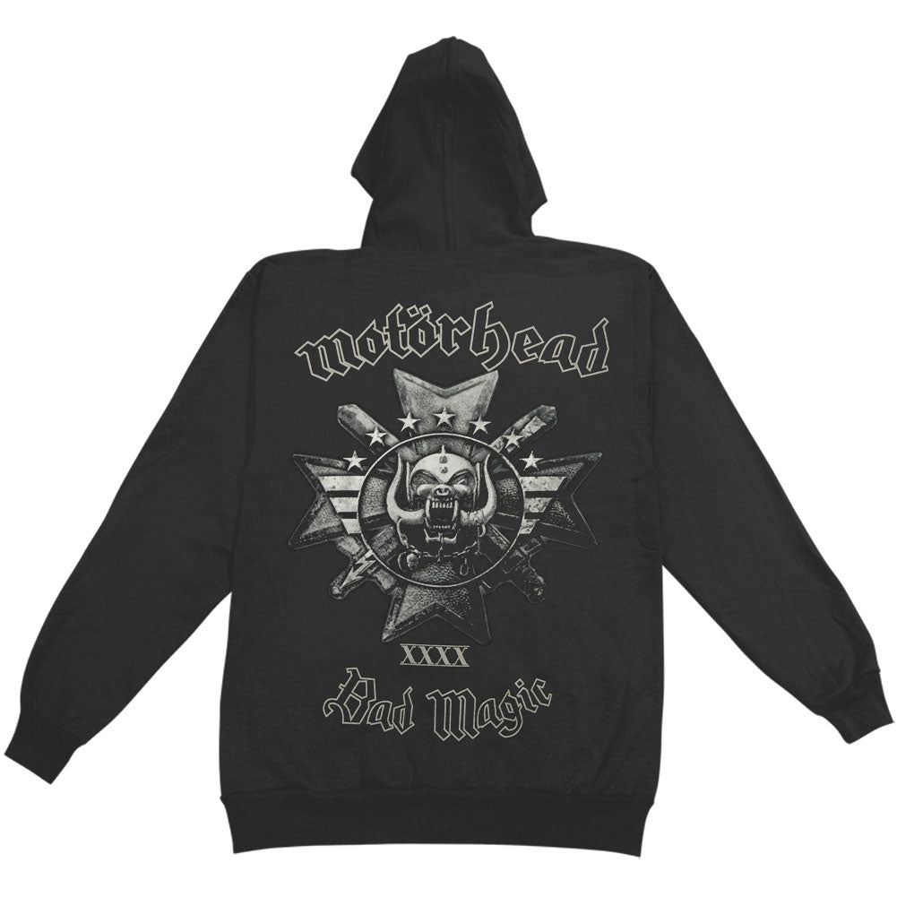 Motorhead Bad Magic Zippered Hooded Sweatshirt 271145 | Rockabilia ...