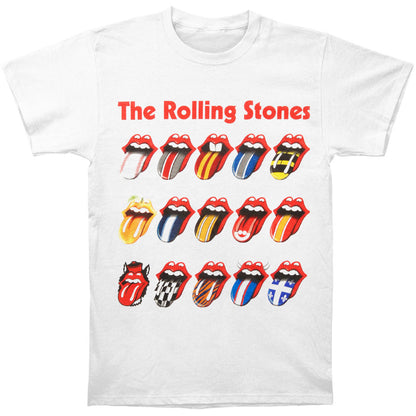 Rolling Stones Stadium Tongues Tour White T-shirt