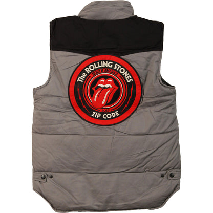 Stones Contrast Puffer Vest