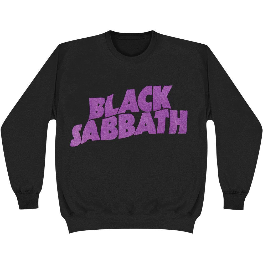 Black Sabbath Wavy Logo Kids Sweatshirt Miscellaneous