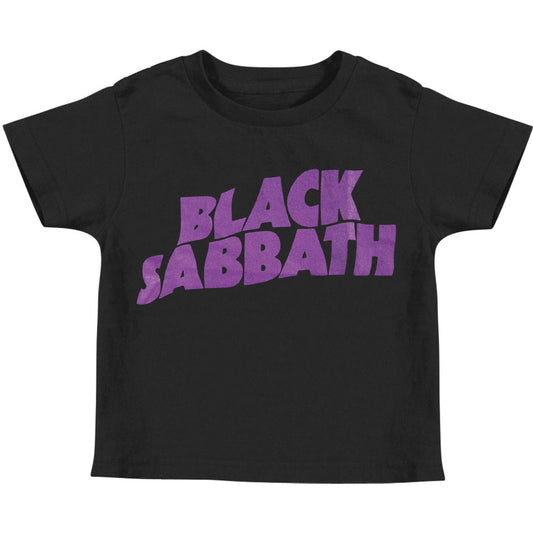 Black Sabbath Wavy Logo Childrens T-shirt
