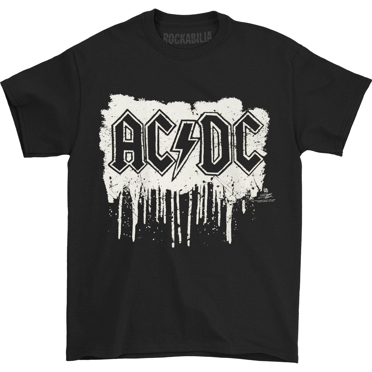 AC/DC Stephen Fishwick Men's "Dripping with Excitement" T-shirt