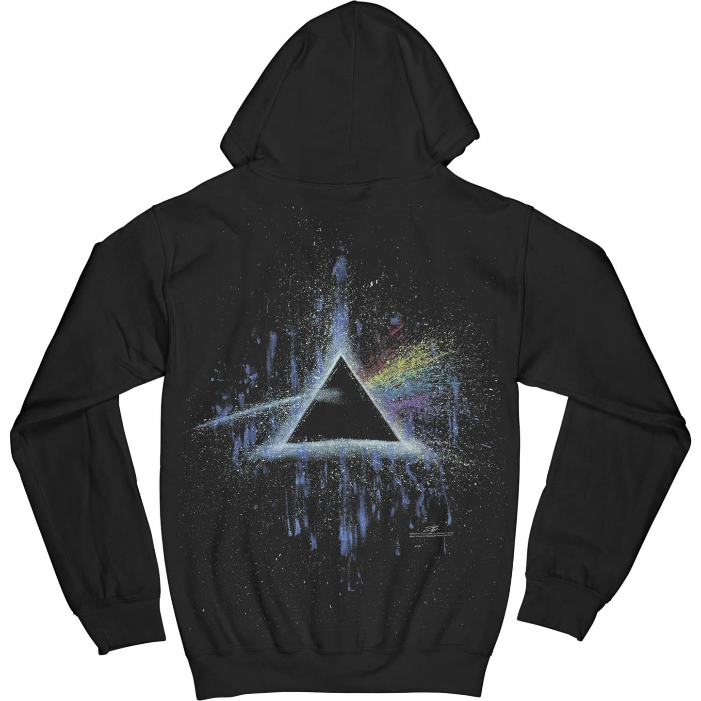 Pink Floyd Darkside Of The Moon Zippered Hooded Sweatshirt