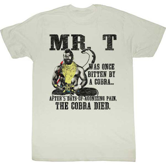 Mr. T Cobra Died T-shirt