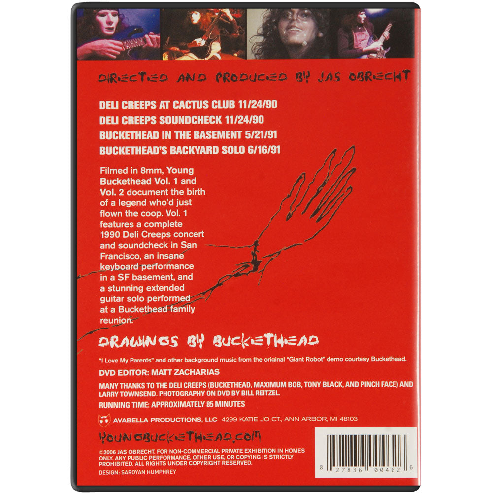 Young Buckethead, Vol. 1 DVD