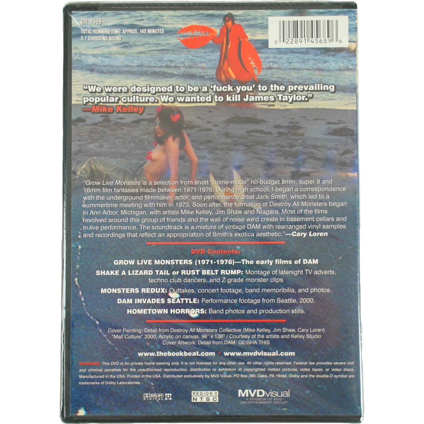 Grow Live Monsters DVD