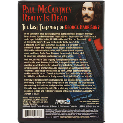 The Last Testament Of George Harrison? DVD