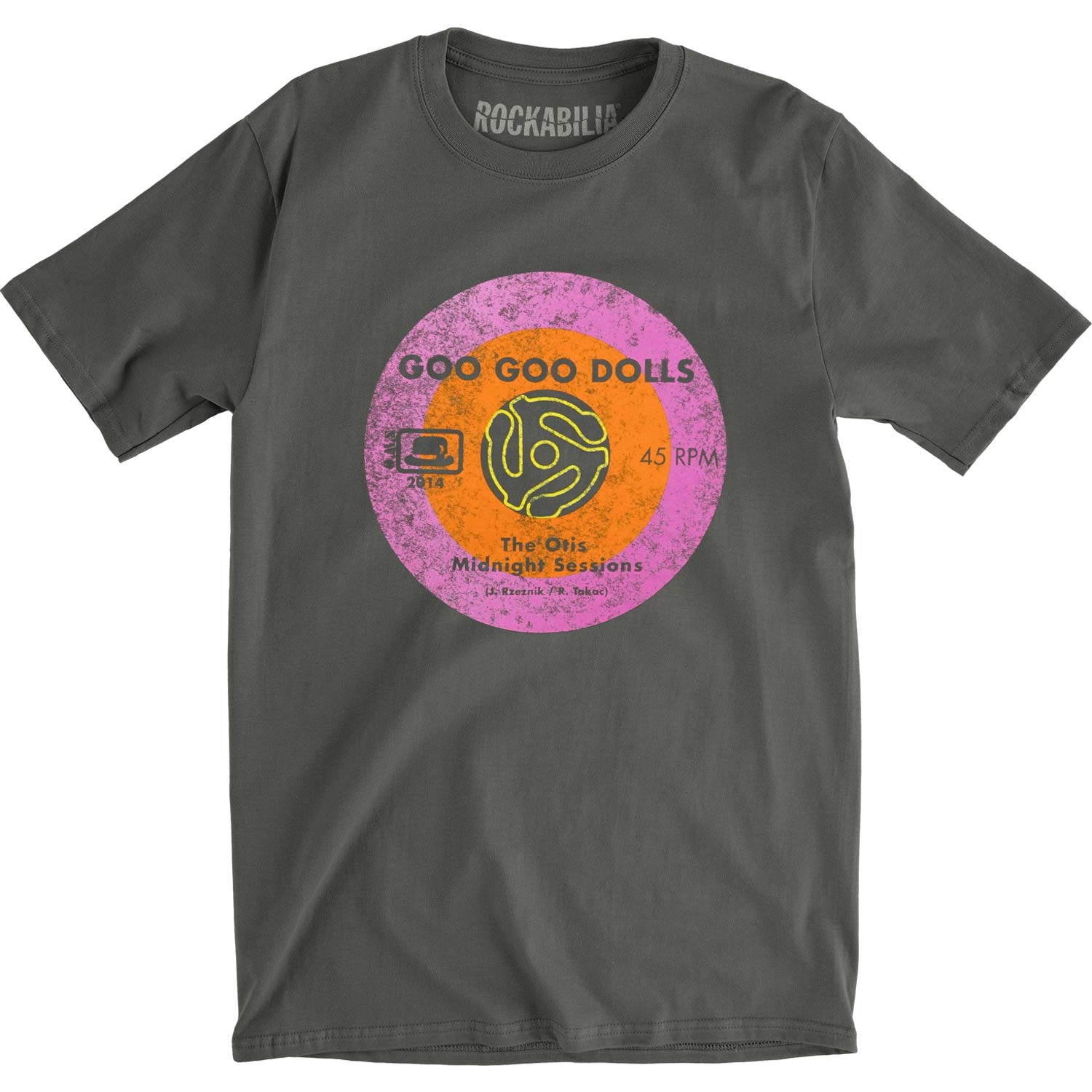 Distressed 45 2014 Tour Slim Fit T-shirt