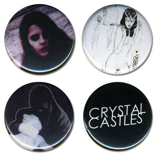 Crystal Castles 2013 Button Set Collector Items