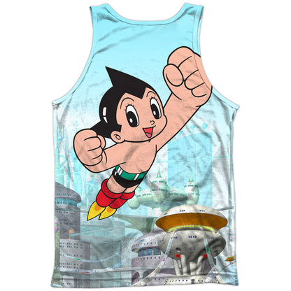 City Boy 100% Poly Front/Back Print Mens Tank