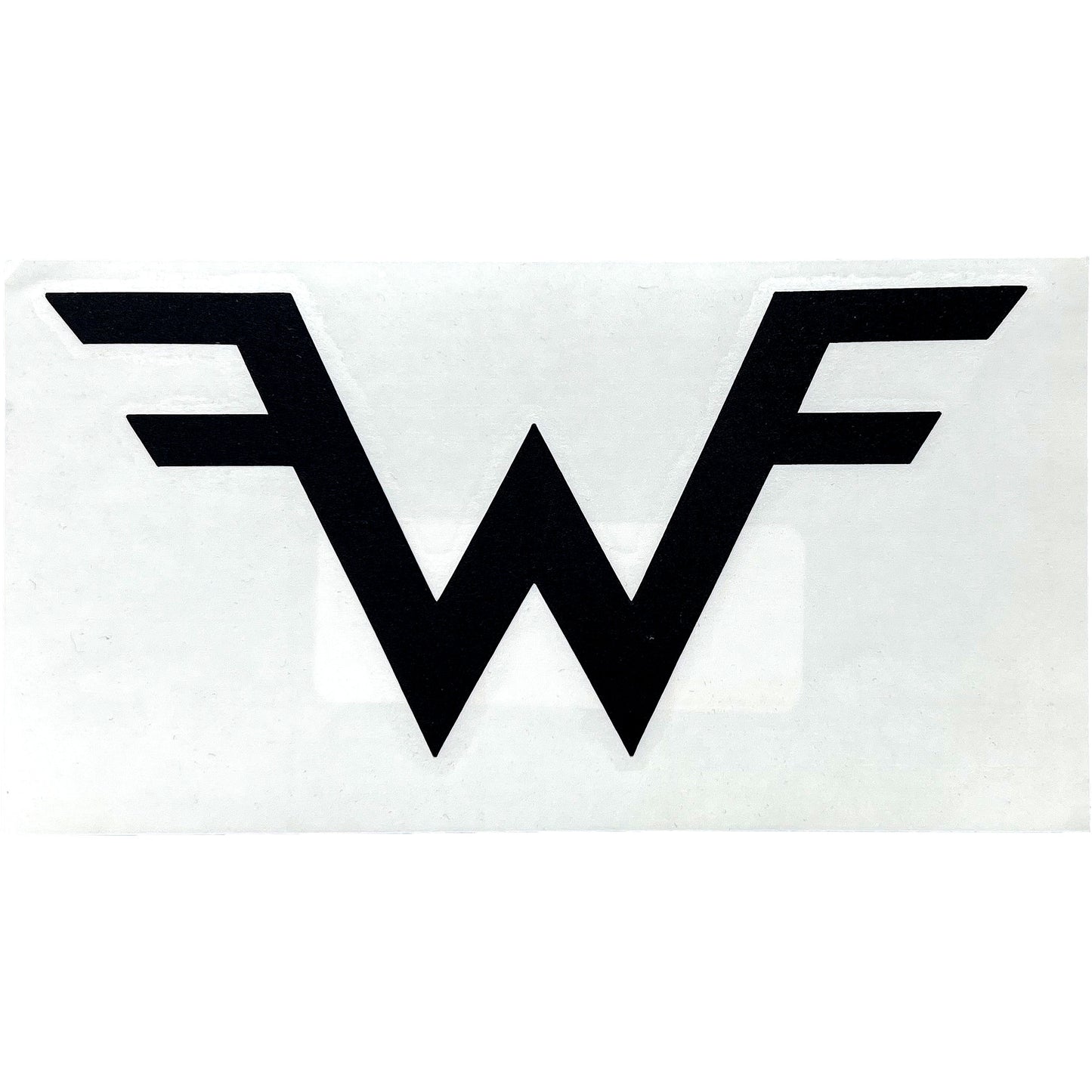 Weezer Peel & Rub Sticker
