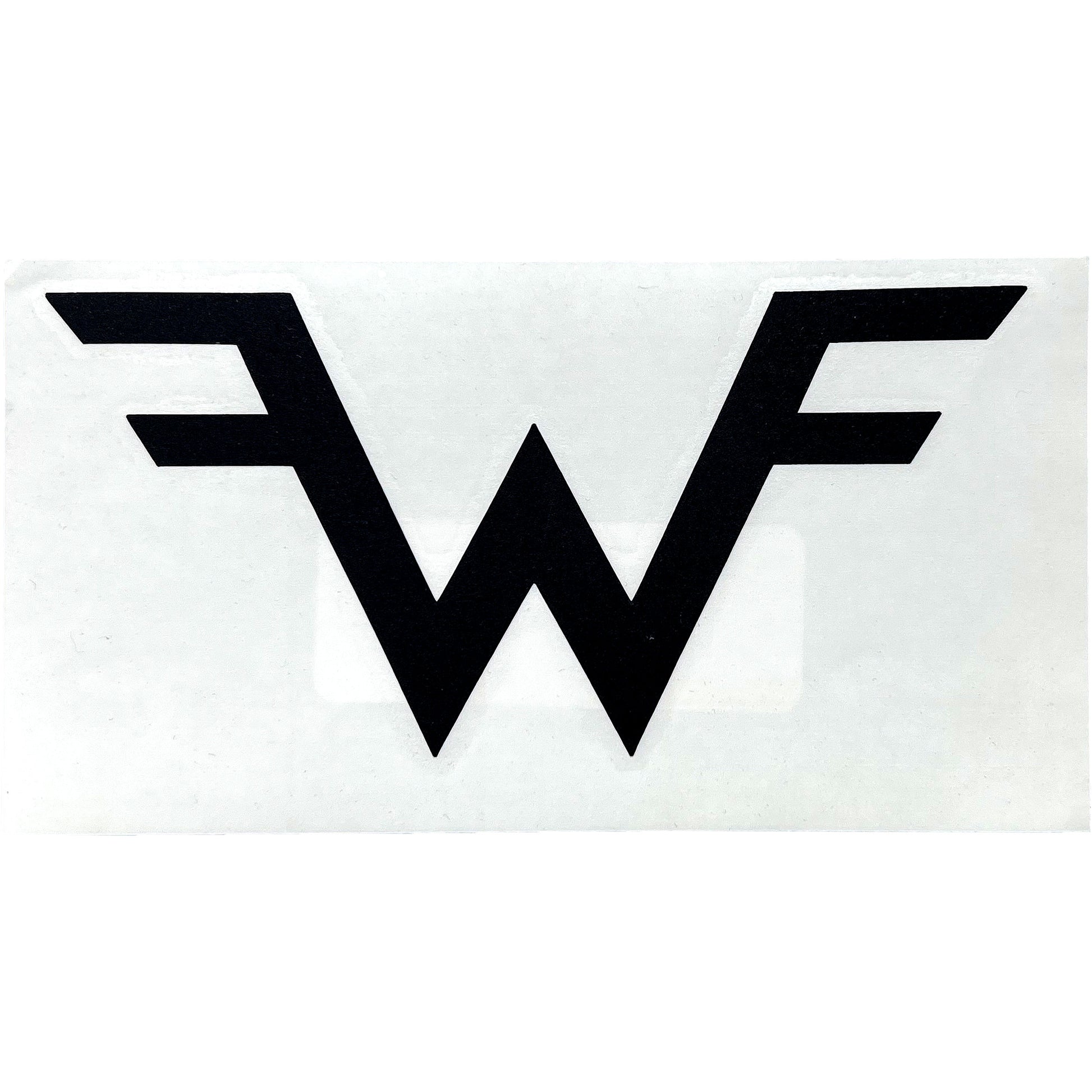 Weezer Peel & Rub Sticker