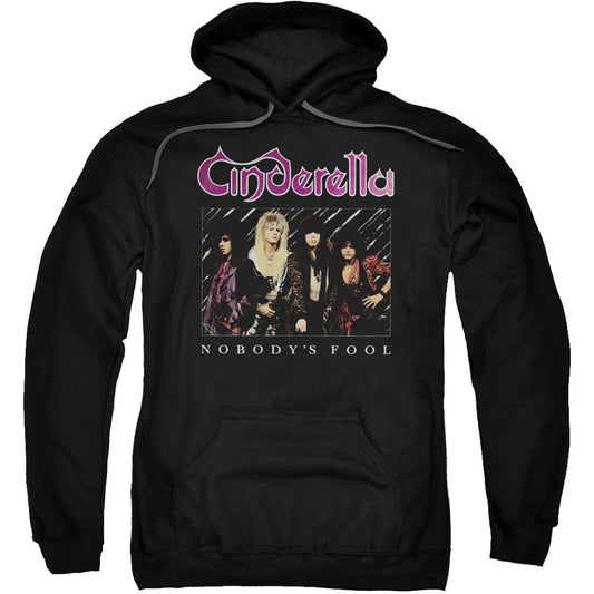 Nobody's Fool Adult 25% Poly Hooded Sweatshirt