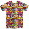 Character Squares 100% Poly Sublimation T-shirt