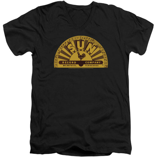 Traditional Logo Adult V-Neck Slim Fit T-shirt