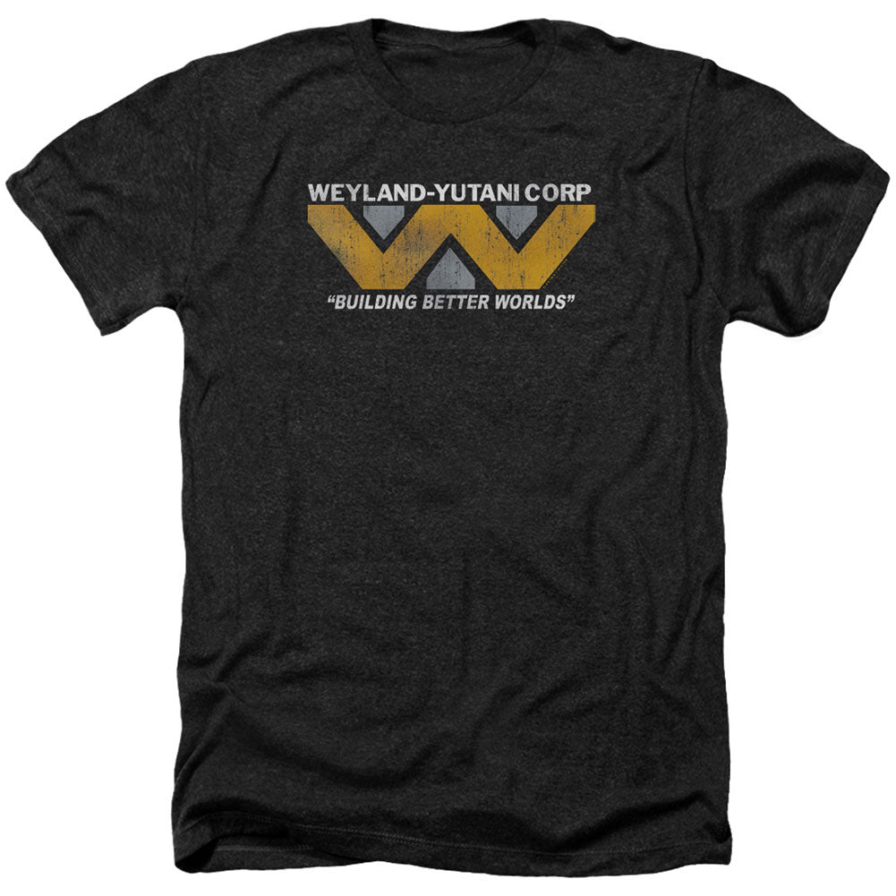 Alien Weyland Adult Heather 40% Poly T-shirt