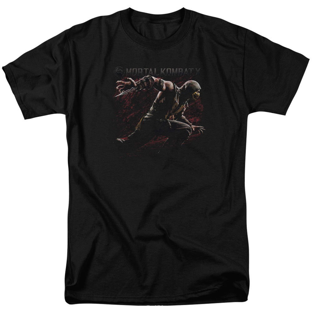 Mortal Kombat X Scorpion Lunge Adult T-shirt