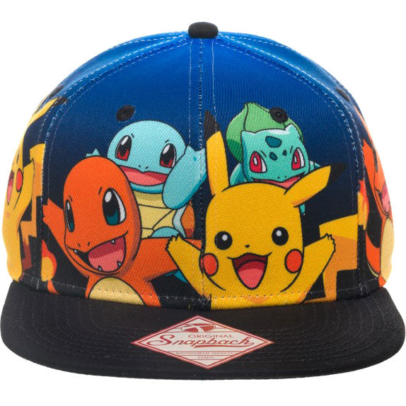 Pokemon Group Baseball Cap