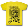 Black And Yellow Slim Fit T-shirt
