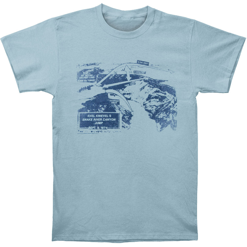 Evel Knievel Snake River Slim Fit T-shirt