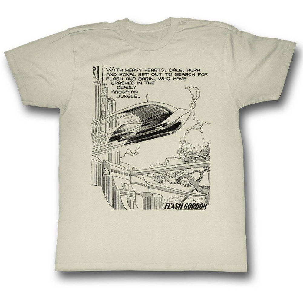 Flash Gordon Heavy Hearts T-shirt