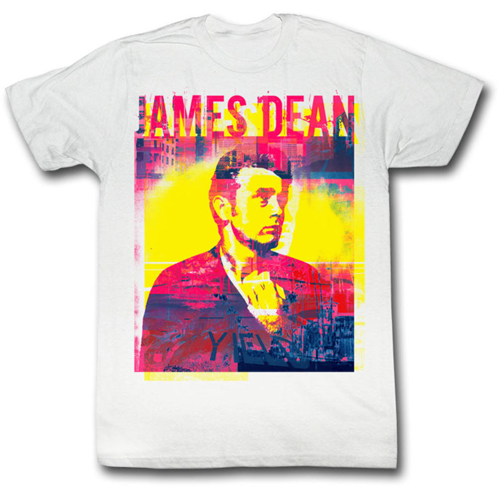 Pink Blue Slim Fit T-shirt