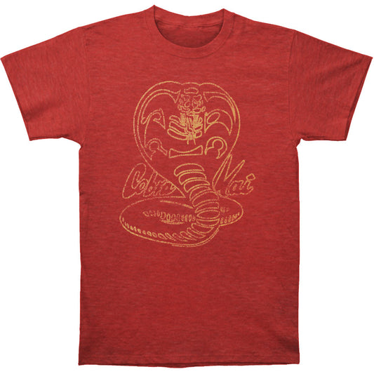 Distressed Cobra Slim Fit T-shirt