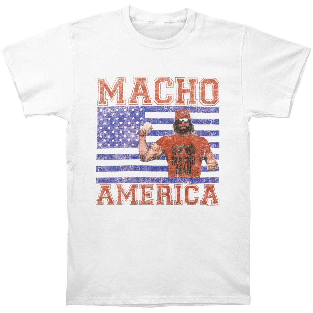 Macho Man Macho America T-shirt