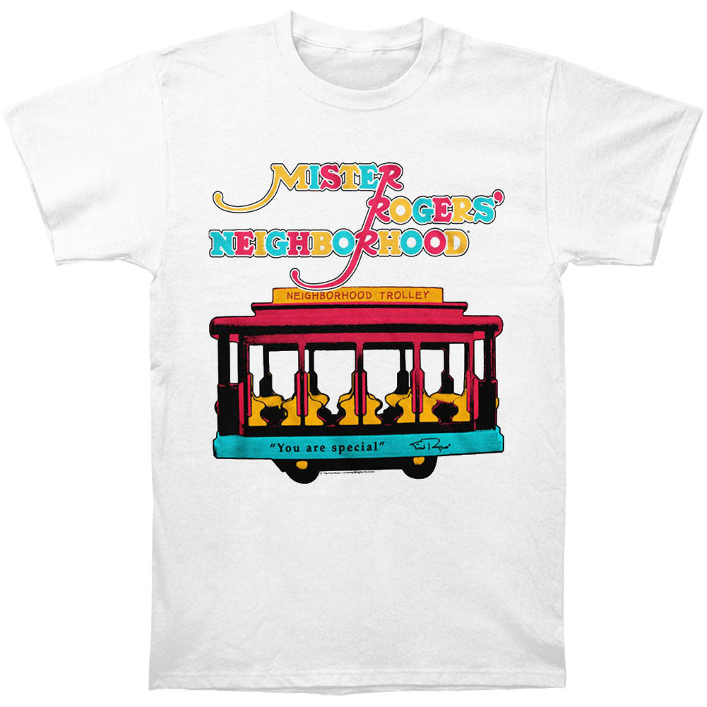 Mr. Roger's Neighborhood Trolley Slim Fit T-shirt