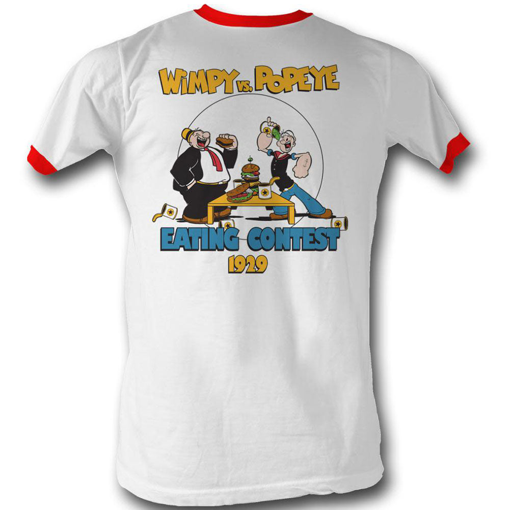 Popeye Eating Contest Slim Fit T-shirt