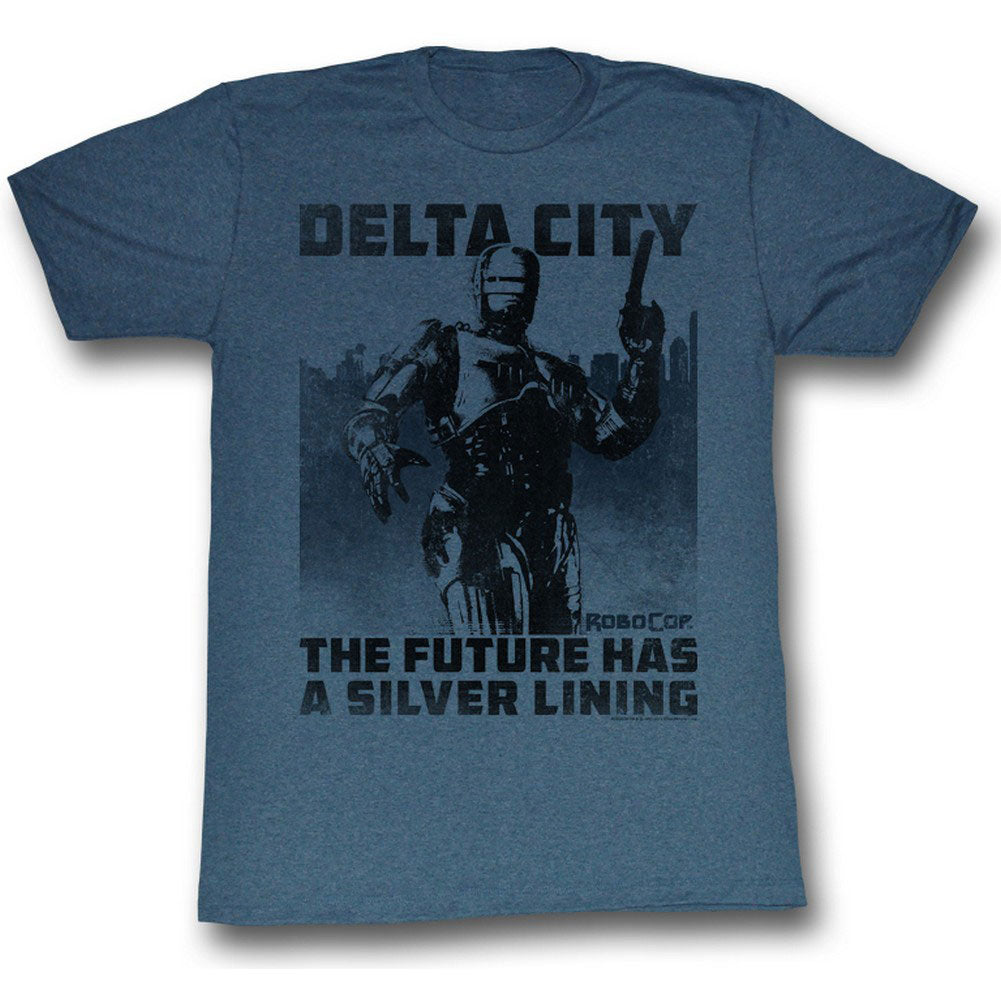 Robocop Silver Lining Slim Fit T-shirt