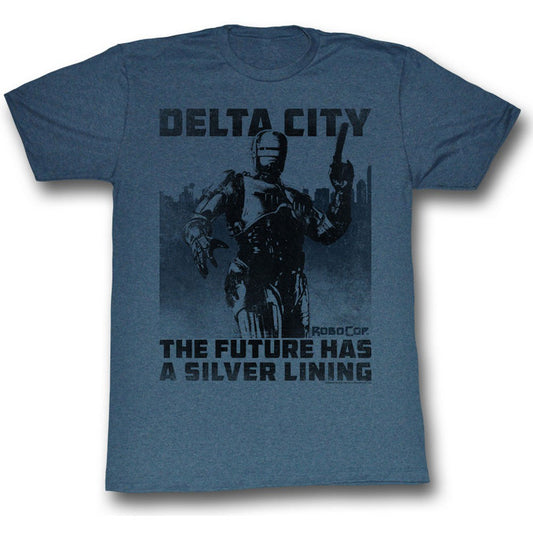 Robocop Silver Lining Slim Fit T-shirt