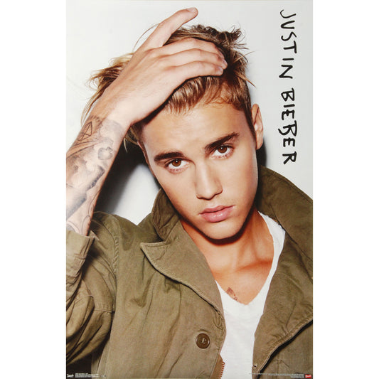 Justin Bieber Eyes Domestic Poster